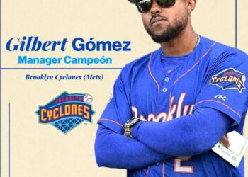 Gilbert Gómez; campeón con Brooklyn Cyclones