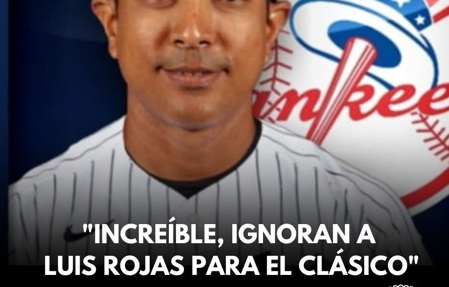 Luis Rojas ignorado para el Clásico Mundial