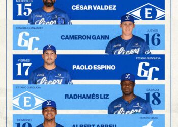 Licey anuncia rotación para los primeros cinco partidos