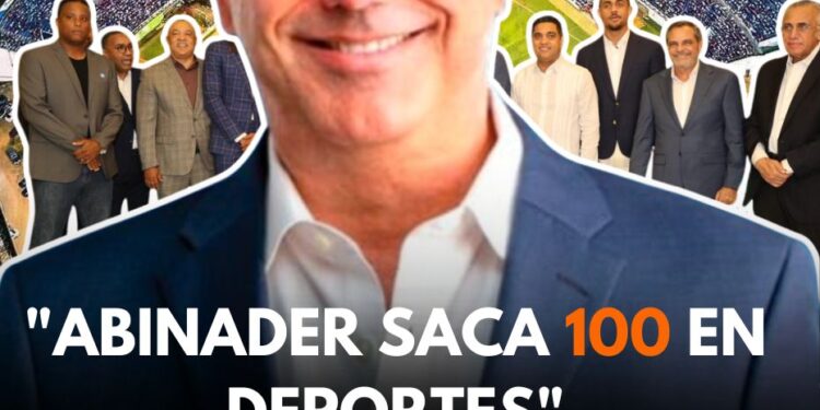 Abinader saca 100 en Deportes